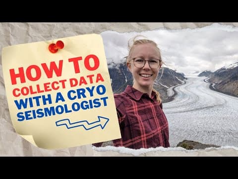 How to collect data? A glacial researcher explains